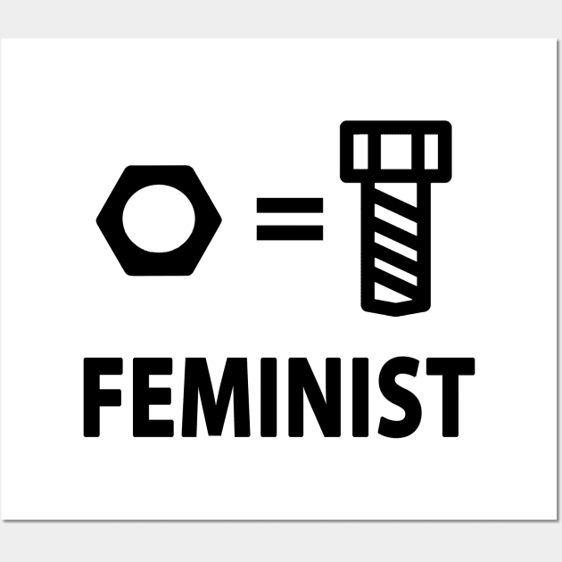 feminist Wall Art by AliaksandrR